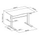 Geo Gas Spring Height Adjustable Pneumatic Desk 